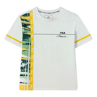 (WMNS) FILA x 3.1phillip lim Logo Printing Round-neck Tee White F11W126101F-IV