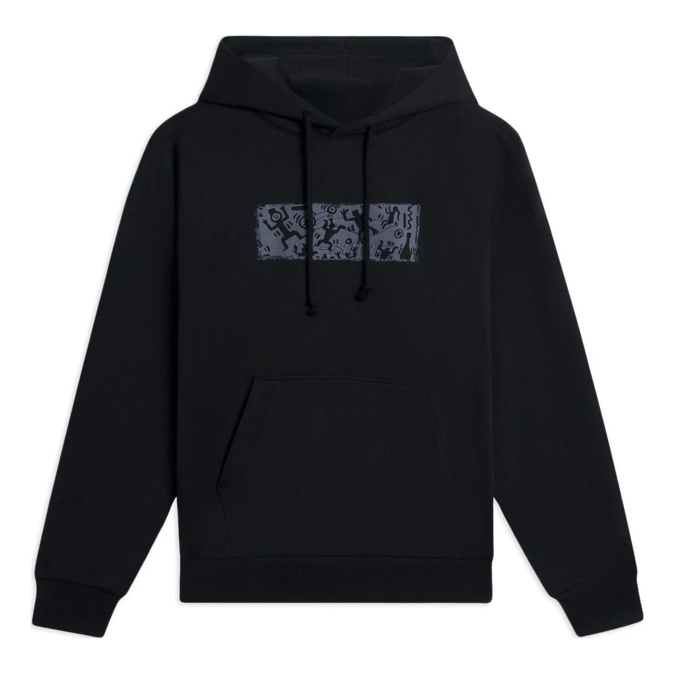 Li-Ning Graphic Hoodie 'Black' AWDSB43-1