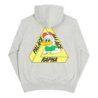 PALACE x Rapha Co-branded Off Bike Hooded Sweater Unisex Grey P19HD083