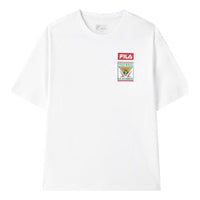 FILA Casual Loose Short Sleeve White F11M128163F-WT