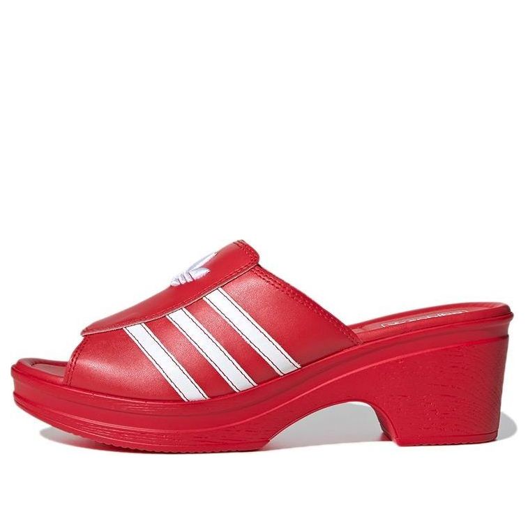 (WMNS) adidas Lotta Volkova x Trefoil Logo Mule 'Red' FW4384