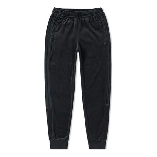adidas originals Solid Color Sports Pants Black BR2167