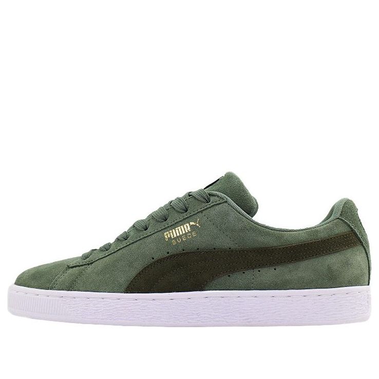 PUMA Suede Classic Low Sneakers 'Green' 365347-36