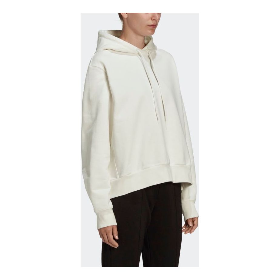 (WMNS) Y-3 Photo Printing Long Sleeves Hoodie White GK4400