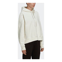 (WMNS) Y-3 Photo Printing Long Sleeves Hoodie White GK4400
