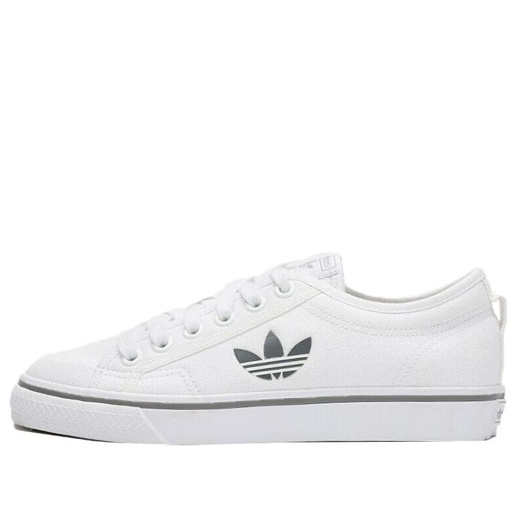 adidas Nizza Trefoil 'White Black' FX9268