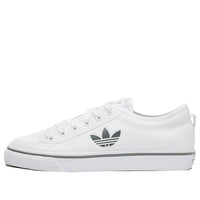 adidas Nizza Trefoil 'White Black' FX9268
