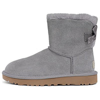 (WMNS) UGG Mini Bailey Bow 'Grey' 1116635-SOF
