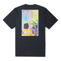 Converse Neon Nature Graphic T-Shirt Asia Sizing 'Black' 10023463-A02