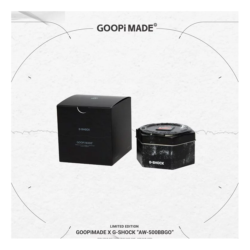 CASIO G-Shock Analog-Digital 'Black' AW-500BBGO