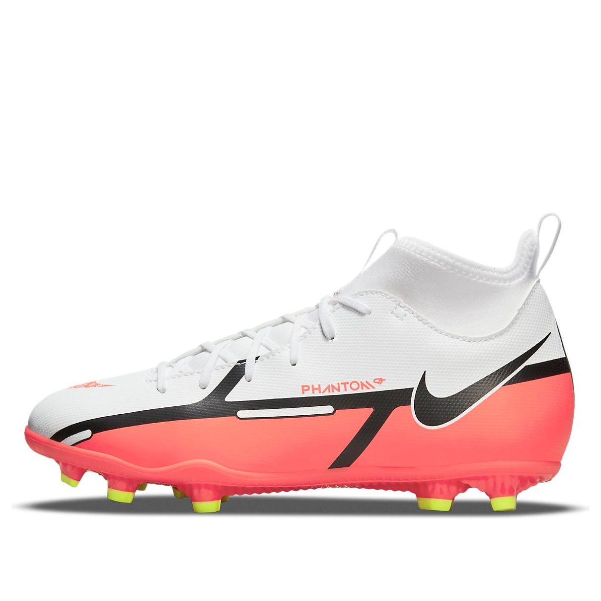 (GS) Nike Phantom GT2 Club DF MG 'White Orange' DC0822-167