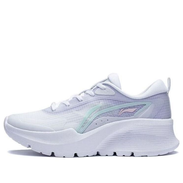 (WMNS) Li-Ning Eazgo Soft 'White Light Purple' ARST038-1