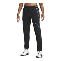 Nike Dri-FIT Fleece Tapered Running Pants 'Black' DQ6614-010