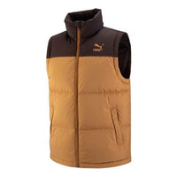 PUMA Down Puffer Vest 'Brown' 539871-74
