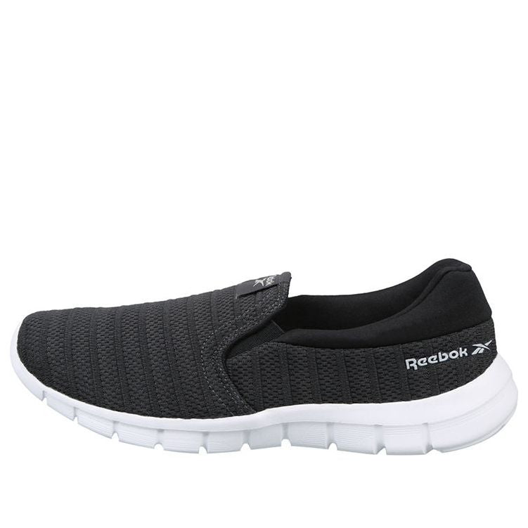 Reebok Walking Leap Slip-Ons 'Black' FW1022