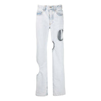 (WMNS) Off-White Meteor Cool Straight-Leg Jean 'Light Blue' OWYA018C99DEN0034000