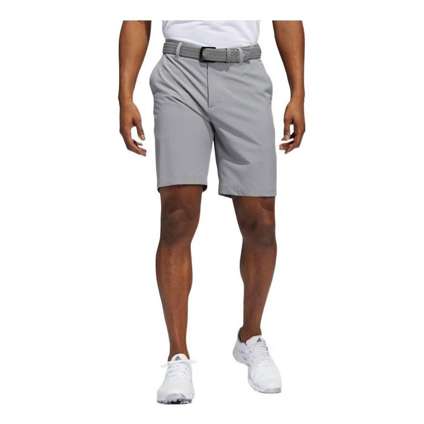 Men's adidas Solid Color Golf Sports Shorts Gray HA6125