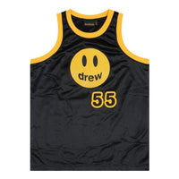 Drew House Mesh Mascot Basketball Jersey 'Black' DR-SS22-455