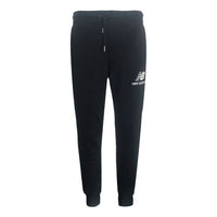 New Balance Essential Stacked Logo Sweatpants Asia Sizing 'Black' AMP91550-BK