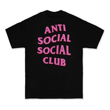ASSC Classic LOGO TEE Pink Black ASST289