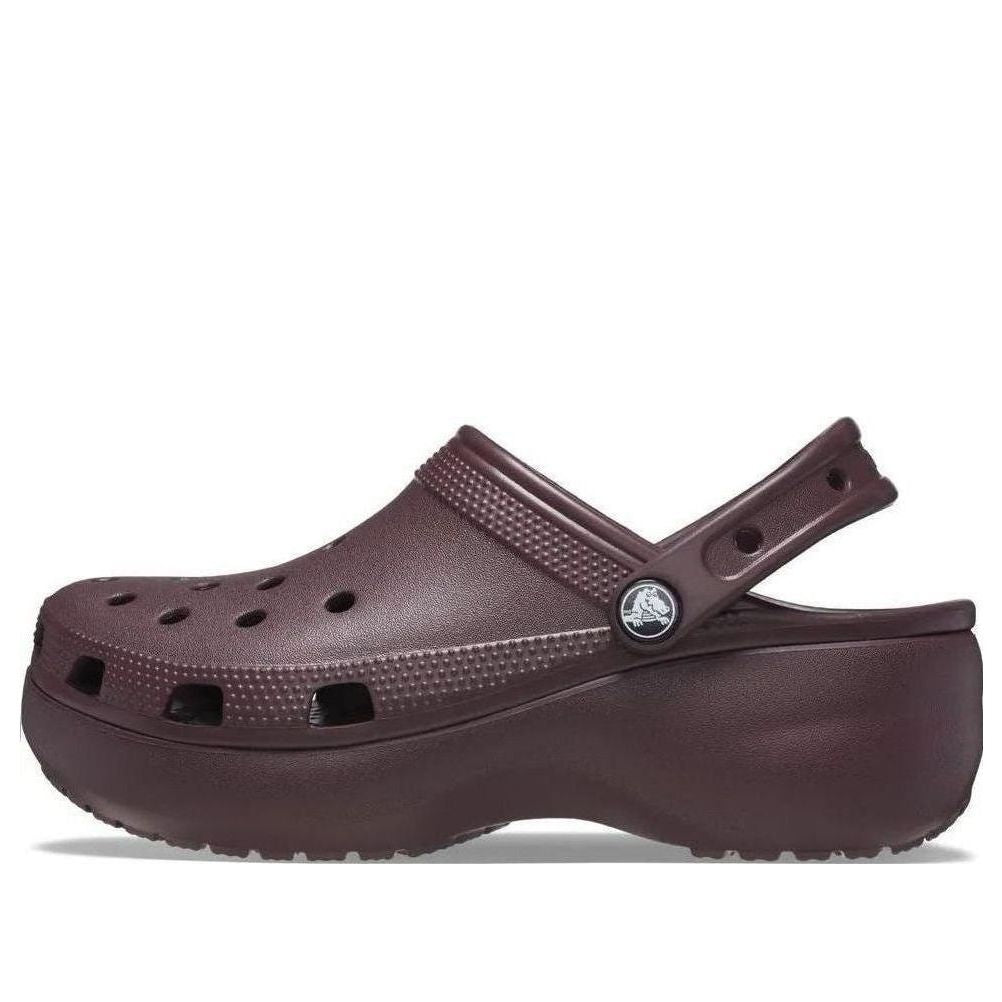 (WMNS) Crocs Classic Platform Clogs 'Dark Cherry' 206750-6WD