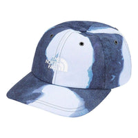 Supreme Bleache Denim Printe 6-Panel 'Blue White' SUP-FW21-420