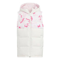 (GS) adidas Reversible Down Vest 'White Pink' HY0566
