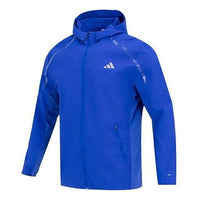 adidas Marathon Warm-Up Running Jacket 'Blue' IB8266