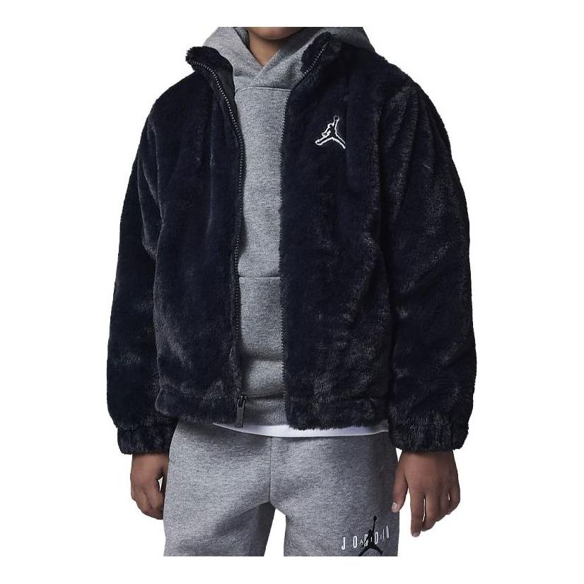 (PS) Air Jordan Fleece Jacket 'Black' FD4990-010