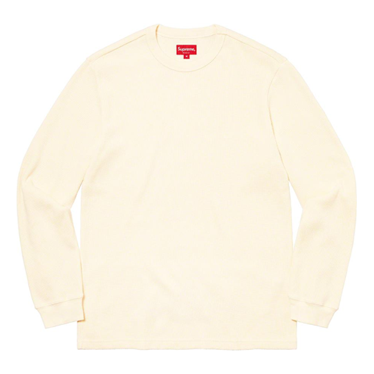 Supreme quipe Thermal Sweater 'White' SUP-FW21-350