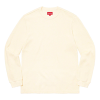 Supreme quipe Thermal Sweater 'White' SUP-FW21-350