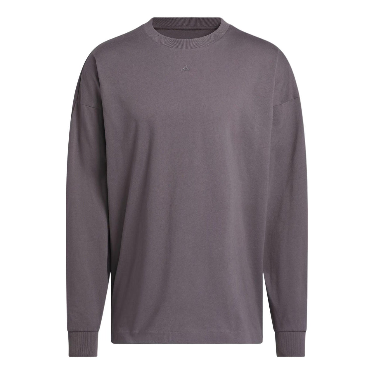 adidas Basketball Long Sleeves T-Shirt Asia Sizing 'Purple' JC7835