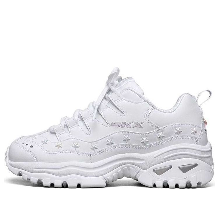 (WMNS) Skechers Energy White/Gray 149084-WSL