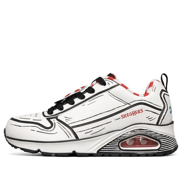 (WMNS) Skechers Dr. Seuss Street 'White Black' 155321-WBK