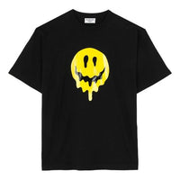 Balenciaga SS21 Drip Peace Large Fit Printing Tee Black 641655TKVA11012