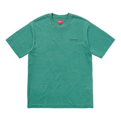 Supreme SS18 Overdyed Dark Green Tee SUP-SS18-170