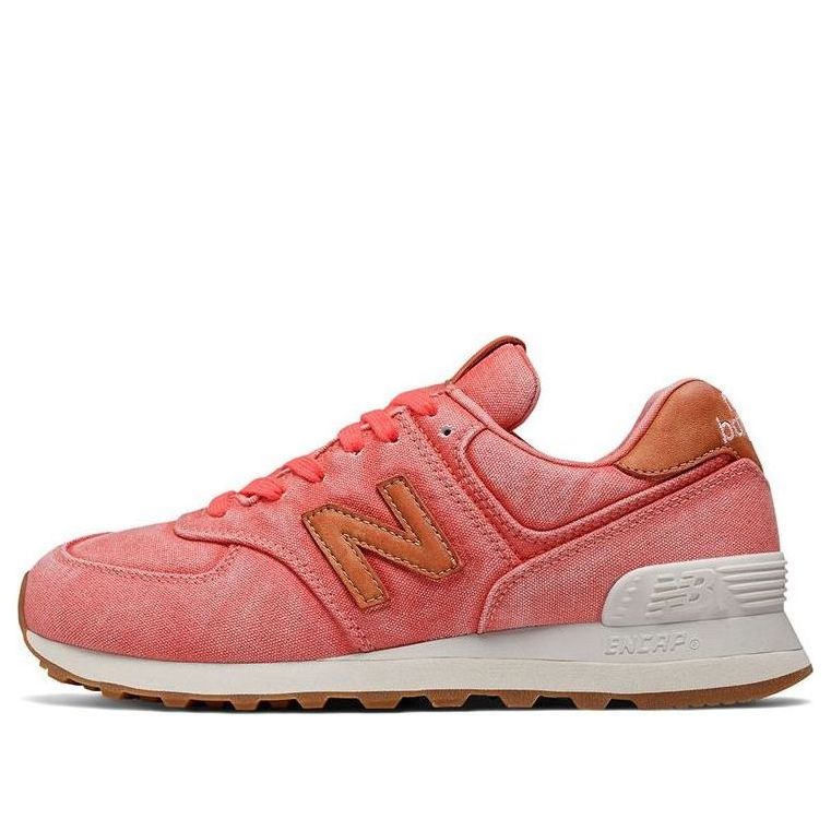 (WMNS) New Balance 574 Stone Wash 'Orange White' WL574WTR