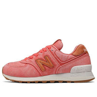 (WMNS) New Balance 574 Stone Wash 'Orange White' WL574WTR