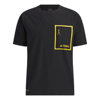 adidas Terrex National Geographic T-Shirt 'Black' IC1986