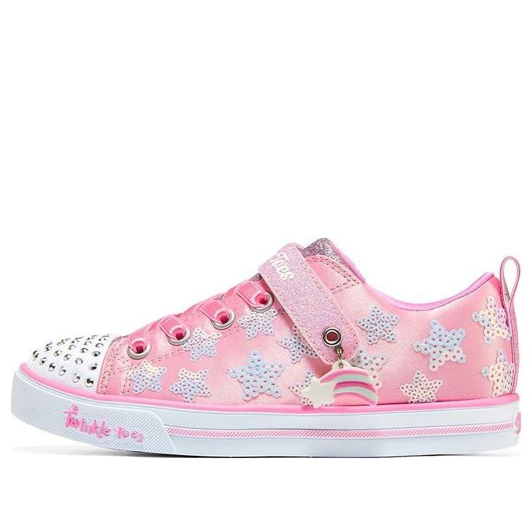 (GS) Skechers Sparkle Lite 'Pink White' 314772L-LPMT