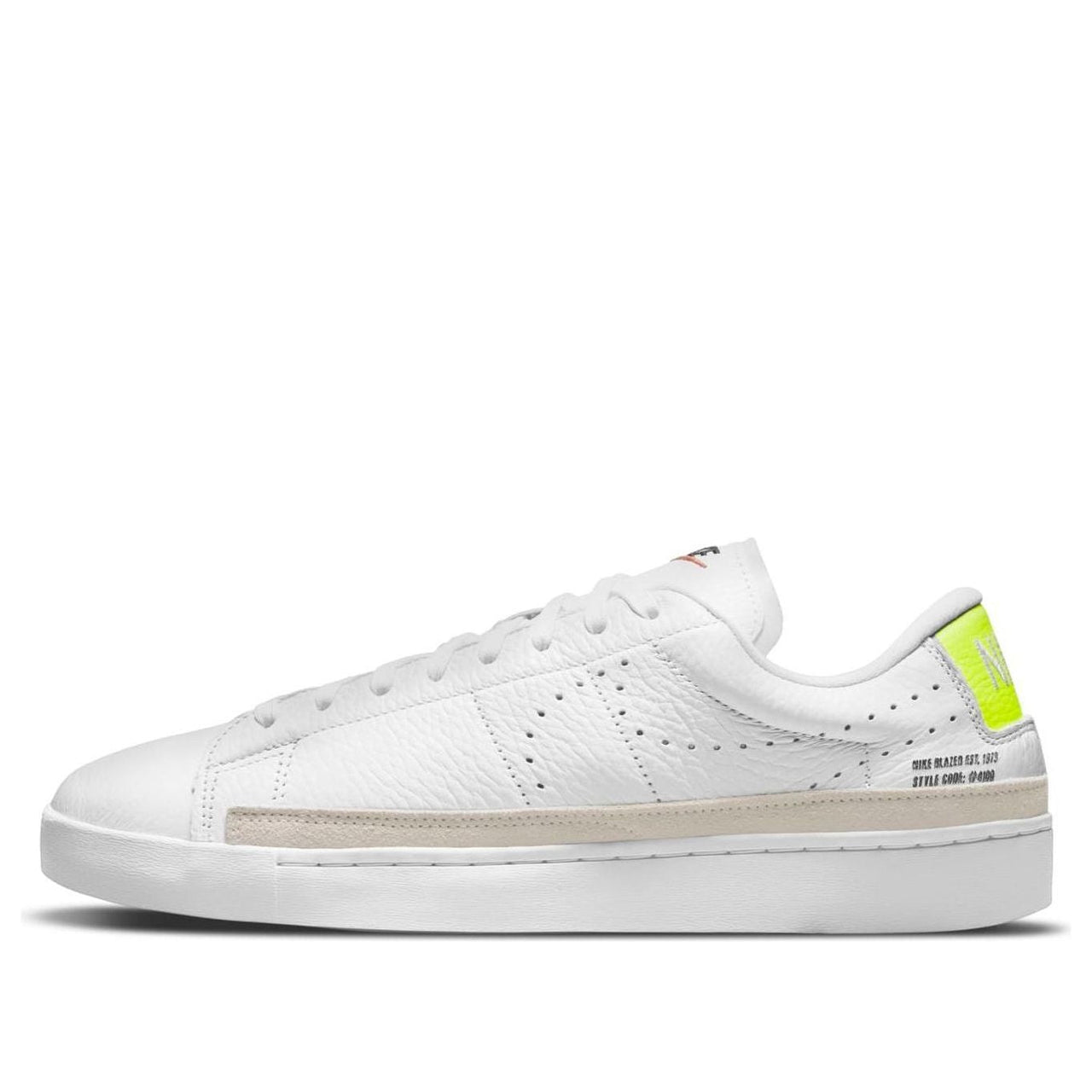 Nike Blazer Low X White Volt 'White Yellow' DN6995-100