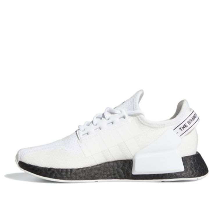 (GS) adidas NMD_R1 V2 J 'Overbranded - Cloud White' H02539
