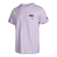 PUMA Awareness AOP T-Shirt 'Purple White Black' 532034-16