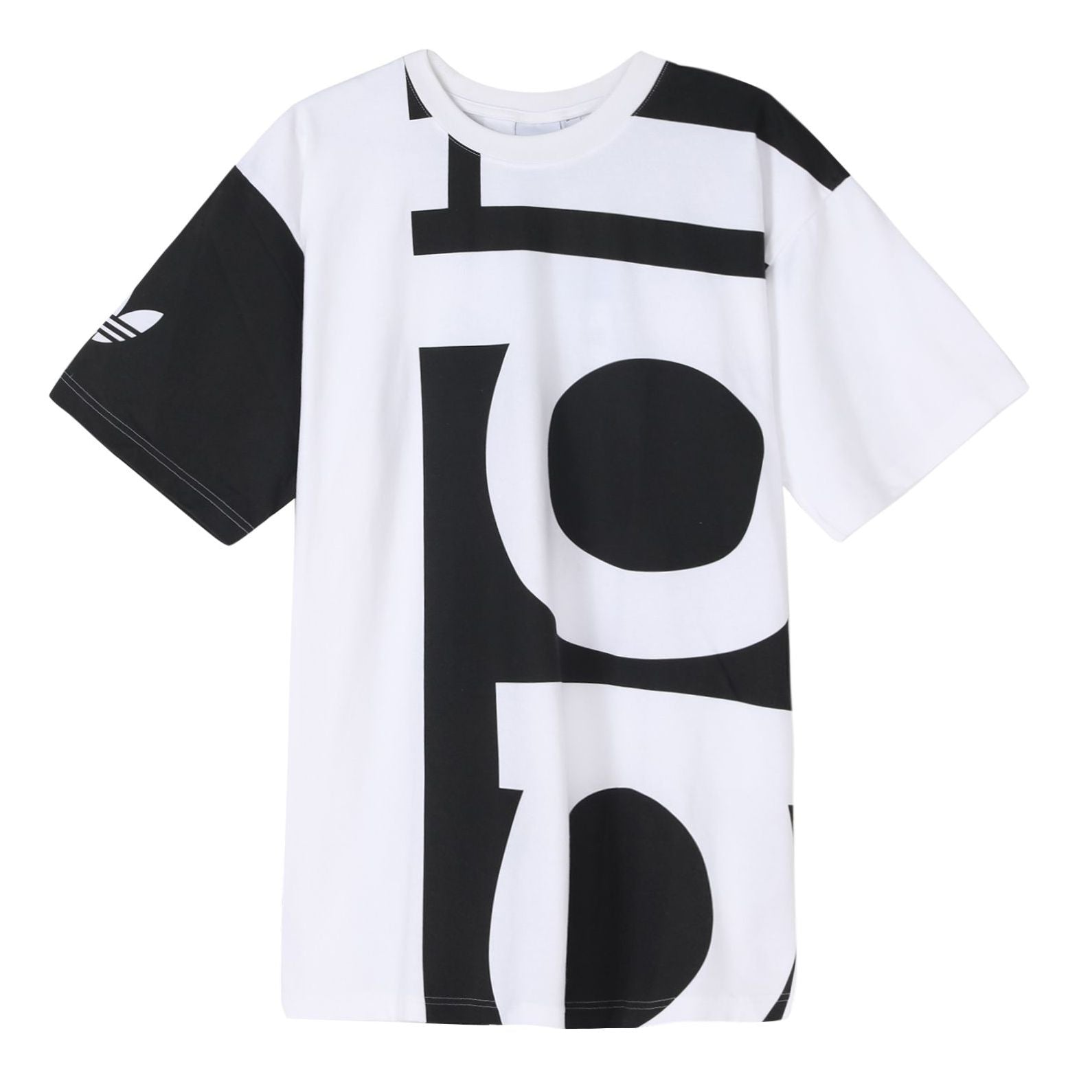 adidas originals BIG ADI TEE Printing Short Sleeve White DY6653