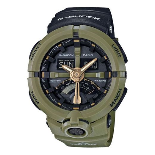 CASIO G-Shock Analog-Digital 'Green' GA-500P-3A