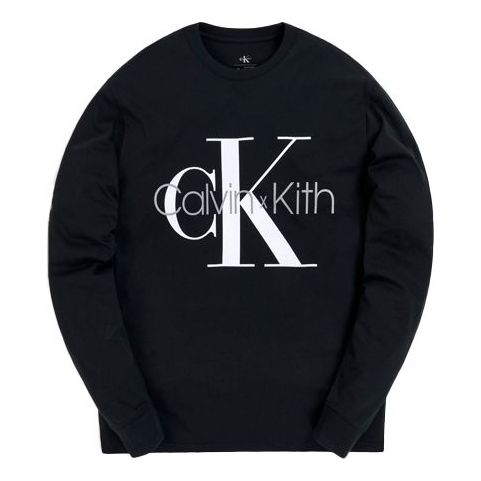 KITH For Calvin Klein Long-Sleeve Tee 'Black' KH3840-100