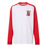 Men's Burberry SS21 Pattern Long Sleeves White 80248551
