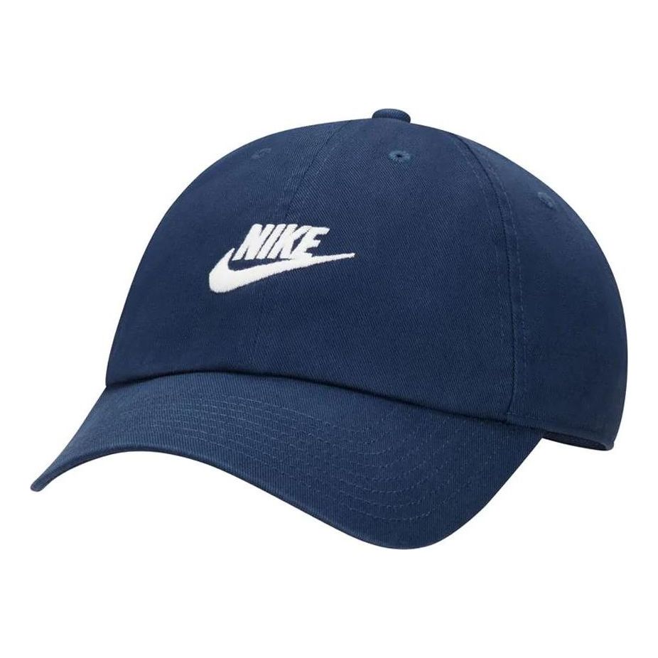 Nike Sportswear Heritage86 Futura Washed Cap 'Navy' 913011-413