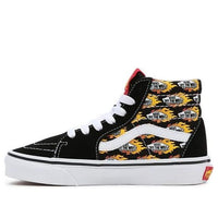 (PS) Vans Flame Logo Repeat SK8-Hi 'Black Yellow' VN000D5FAC4