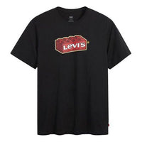 Levis x LEGO Crossover Cotton Loose Short Sleeve Unisex Black 16143-0218